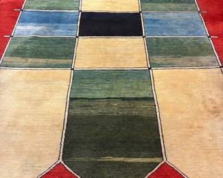 Vintage Gabbeh Accent Rug