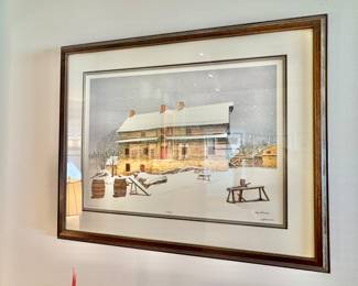 Bob Timberlake Signed Lithograph