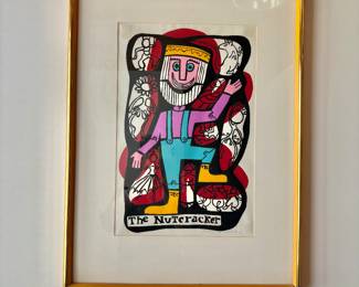 Signed and Numbered "The Nutcracker" Lithograph