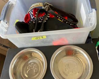 KSG059 - Pet Supplies & Small/Medium Sz Dog Clothes Mystery Lot Includes Harley Davidson 
