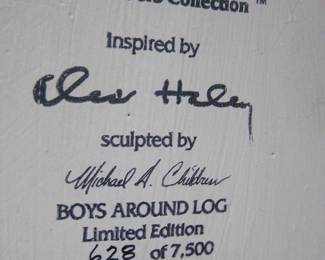 “Boys Around Log”
From The Alex Haley Remembers Collection 1993