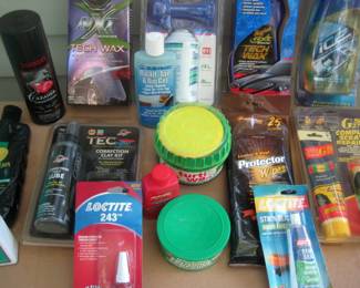 Car detailing and maintenance supplies