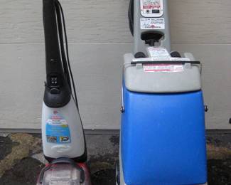 Kent Aqua Power C4 and Dirt Devil Easy Steamer Carpet cleaners.