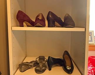Variety of women's shoes