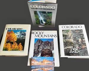 Vintage Colorado Scenic Photography Books Collection