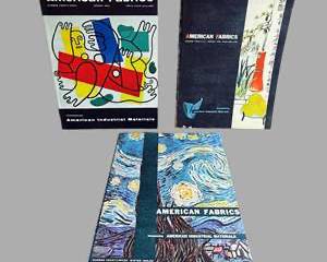 Set of 3 Highly Collectible “American Fabric” Magazines