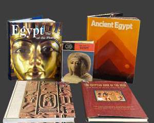 Collection of Egyptology Books with Stunning Artwork and Historical Insights