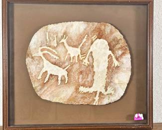 Native American Petroglyph Art Featuring Stylized Animal Figures - Rangely, CO - Artist Joy Foster (Georgetown, CO)