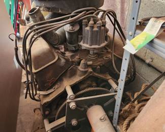 Chevy 283ci engine and power glide transmission