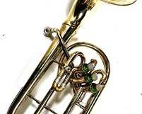 F.E. Olds & Son Ambassador Student Horn Made in Fullerton, California with Hard Case.