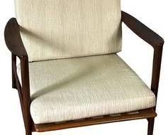 Mid Century Modern Norwegian Adolf Relling Dokka Møbler Teak Arm Chair.