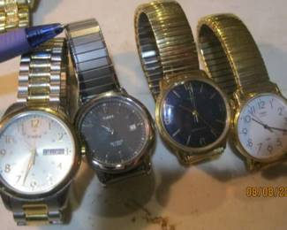 158 TIMEX WATCHES