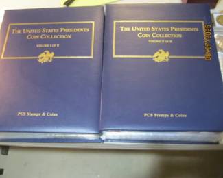 20 VOL I II US PRRESIDENTIAL COINS