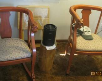 LIONS HEAD CHAIRS