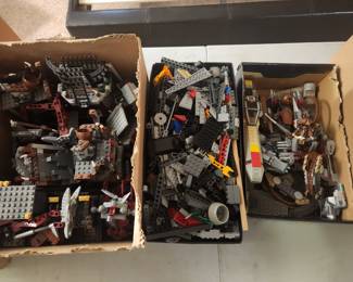 Box lot of Legos