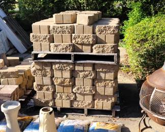 Large selection of landscaping stones
