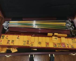 Antique Mahjong game