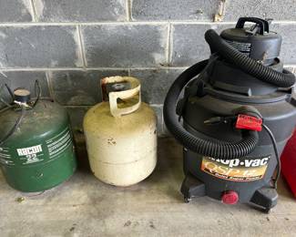 Shop Van, Propane Tank