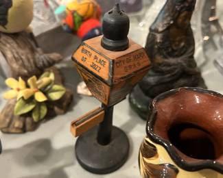 Vintage Miniature Wooden New Orleans Street Sign