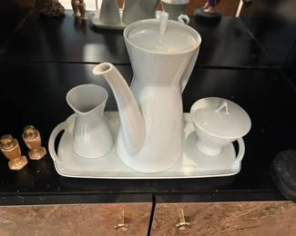 4 piece Mid-Century Modern Rosenthal Continental Tea Set