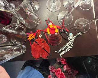 Cirque de Sole ornaments
