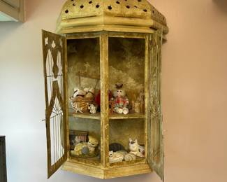Hanging Birdcage display case
