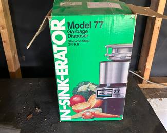 Brand new garbage disposal