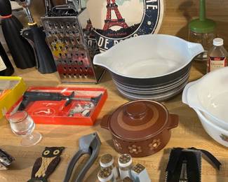 Vintage and MCM kitchen items