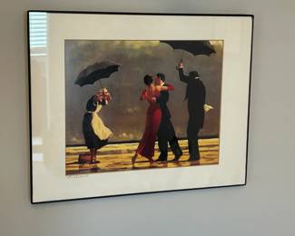 "The Singing Butler" Framed Artwork