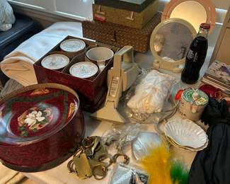 Assorted beauty supplies