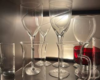 Variety of glasses