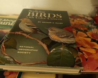 books on birds, books on gardening