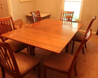 another view of dining room table