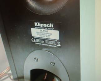 Klipsch r-15m speakers