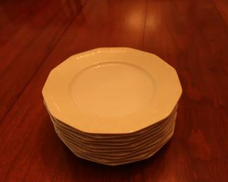 10 Rosenthal white  plates