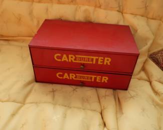 Carter Carbureter parts box