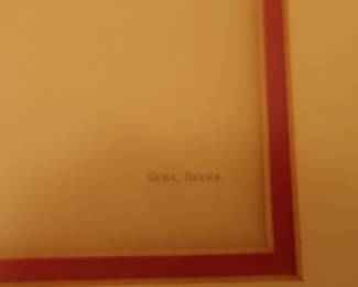 signature on art