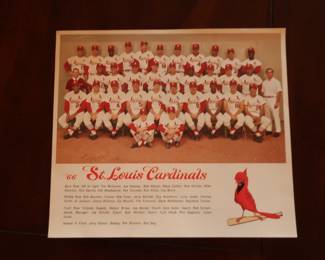 vintage cardinals team photo