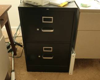 two drawer filing cabinet