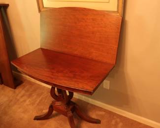 another view of table open