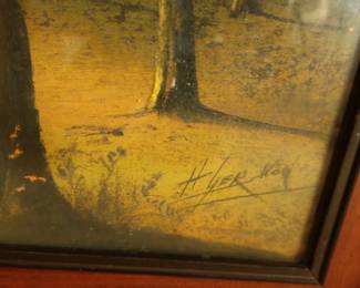 signature on art