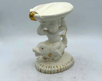 Soap Dish - Cherub On A Dolphin
