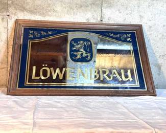 Lowebrau Bar Mirror
