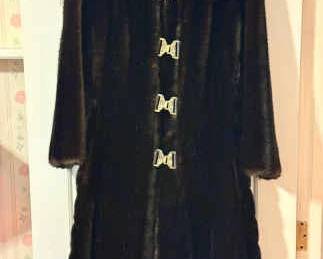 Vintage Steiger Faux Fur Coat
