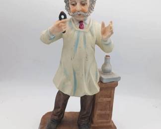 Seymour Mann 1973 LUV-20 Dentist Figurine, Porcelain
