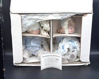 Marian Yu Designs - (2) Sibling Porcelain Dolls # 1066/3000
