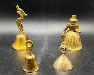 (4) Brass Bells
