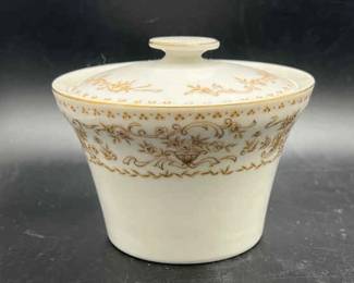 Grant Crest Fine China “Aristocrat” Sugar with Lid
