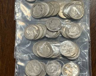 Lots of 10 SILVER Roosevelt Dimes