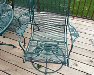 Wrought Iron Patio Set